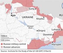Image result for Map of Ukraine War Front
