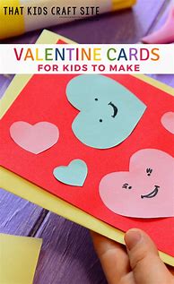 Image result for DIY Valentine Cards Preschool