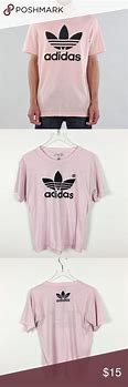 Image result for Pink Adidas Trefoil Shirt