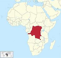 Image result for Belgian Congo On World Map