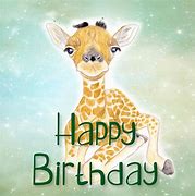 Image result for Giraffe Birthday
