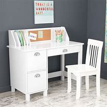 Image result for Kids Desk with Hutch and Chair