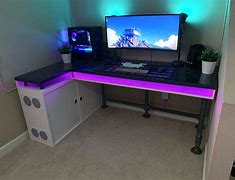 Image result for Small Desk for Gaming