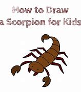 Image result for Steps to Draw a Scorpion