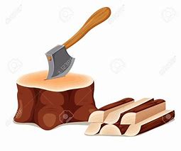 Image result for Chopping Wood Clip Art