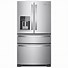Image result for Whirlpool 25 Cu. Ft. French Door Refrigerator In Fingerprint Resistant Stainless Steel With Internal Water Dispenser