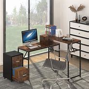 Image result for Tribesigns Reversible L-shaped Desk