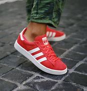 Image result for red adidas sneakers