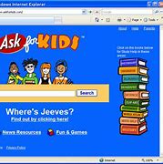 Image result for Ask Jeeves for Kids