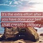 Image result for Extra Effort Quotes