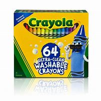Image result for Crayola 24Ct Ultra Clean Washable Crayons