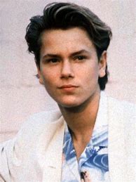 Image result for River Phoenix 80s Black and White