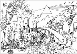 Image result for Pink Floyd Band Coloring Pages