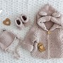 Image result for Free Crochet Baby Hoodie Pattern