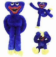 Image result for Poppy Playtime Huggy Wuggy Plushie Toy,Blue Monster Horror Plush Monster Toy,Horror Monster Plushies, Cute & Funny Stuffed Dolls Soft Toys For Kids