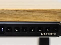 Image result for Uplift Standing Desk Rubberwood