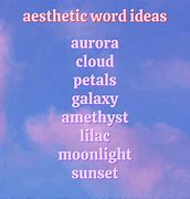Image result for One Word Usernames Aesthetic