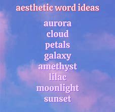 Image result for Unique Usernames Aesthetic