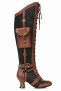 Image result for Steampunk Lace Up Boots