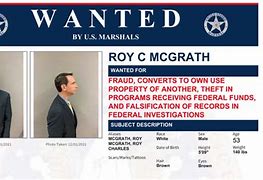 Image result for Reward for information on Roy McGrath