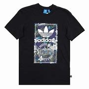 Image result for Floral Adidas T-Shirt