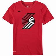 Image result for Portland Blazers T-Shirt Clothing