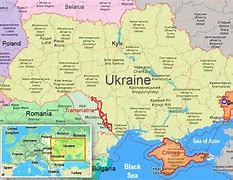 Image result for Russia and Ukraine Map