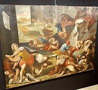 Image result for Botticelli Massacre Innocents