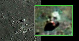 Image result for robot head on the moon