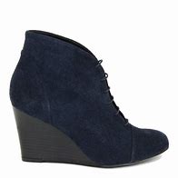Image result for Blue Wedge Boots