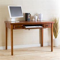 Image result for Home Office Desk with Keyboard Tray