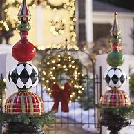 Image result for Unique Outdoor Christmas Decor