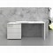Image result for White Lacquer Executive Office Desk
