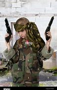 Image result for Girl Playing Soldier