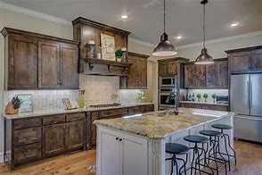 Image result for Pics of Kitchen Open to Family Room