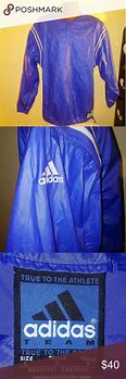 Image result for Adidas Blue Windbreaker Jacket
