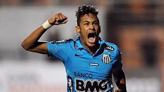Image result for Neymar at Santos