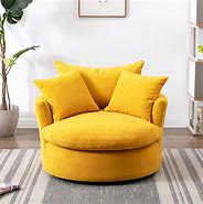 Image result for Barrel Chair with Ottoman