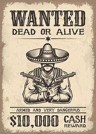 Image result for Old West Wanted Posters