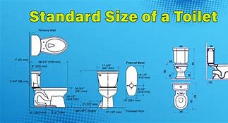 Image result for Standard Toilet