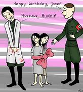 Image result for Dr. Josef Mengele Cartoon