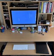 Image result for Real Wood Computer Desk