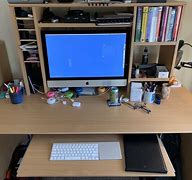 Image result for Sit-Stand Desk with Drawers
