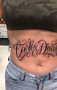 Image result for Word Tattoos On Stomach