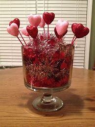 Image result for Valentine Centerpieces. Homemade