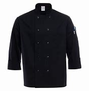 Image result for Black Chef Jacket