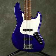 Image result for Blue Fender Bass Guitar
