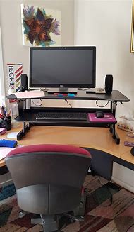 Image result for Used Sit-Stand Desk