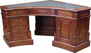 Image result for solid oak corner desk