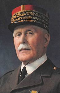 Image result for Philippe Pétain WW1